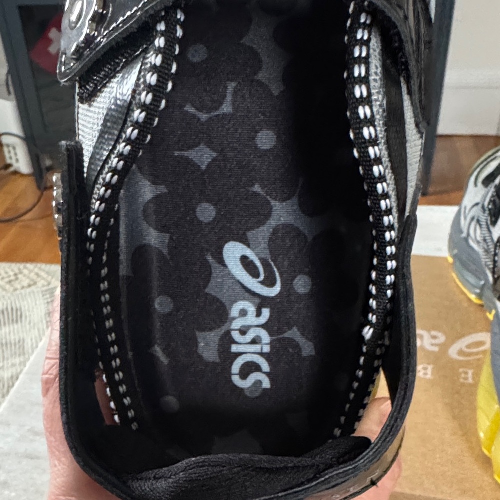 Cecilie Bahnsen x ASICS Gel-Quantum 360 VIII sneakers Yellow/Silver/Black - Picture 10 of 14